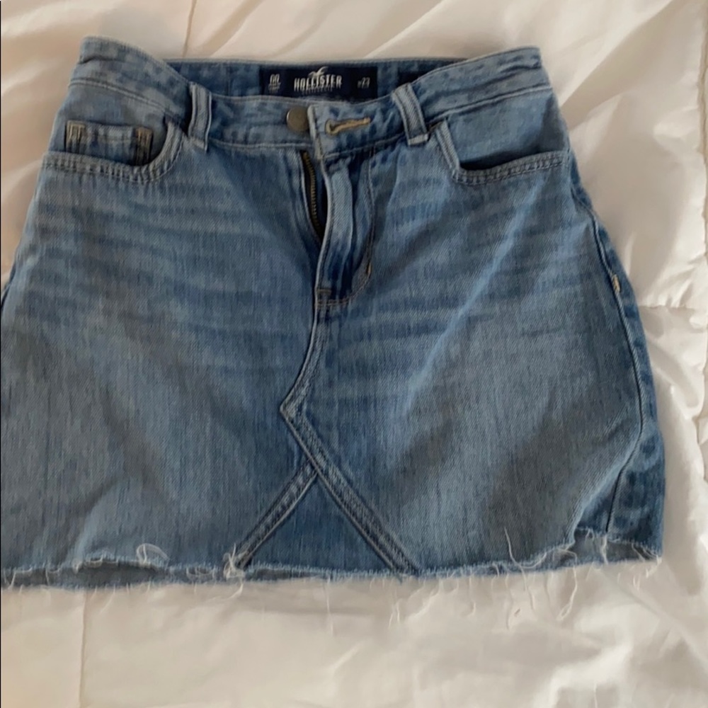Denim Hollister Skirt